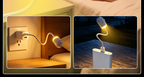 2026 New Star Projector Light, Replaceable Film Slides USB Star Night Light, for Car, Bedroom, Party Decoration