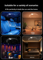 2026 New Star Projector Light, Replaceable Film Slides USB Star Night Light, for Car, Bedroom, Party Decoration