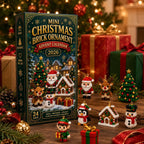 24-Day Mini Christmas Ornament Advent Calendar | buildable designs with hanging loops 🎄